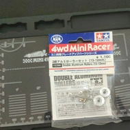 Tamiya 15398 Double Aluminum Roller (12/s13mm)