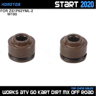 Motorcycle Valve Oil Seal For Zongshen 190cc Z190 W190 ZS1P62YML-2 2V Electric Starter Engine Dirt P