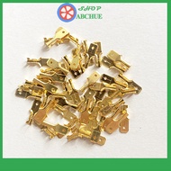 Male connector, 6.3mm wire connector