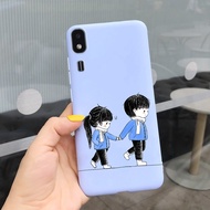 สำหรับ Samsung Galaxy A2 Core เคส SM-A260F น่ารักสีลูกกวาดเคสโทรศัพท์ซิลิโคนนิ่มสำหรับ Samsung A2 Co