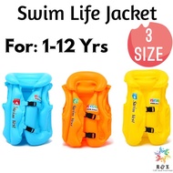 Kids Swimming Life Jacket / Swimming Vest / Swimming Jacket / Inflatable Swim Vest Jacket / Pelampun