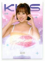 [出清館] 斐棋 Faye KISS 唇印卡 UNIGIRLS 女孩卡 2004 統一獅 啦啦隊