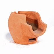 Restaurant T9J5 Handmade Simmering Charcoal Stove Soil Vegetable Restaurant Soil Stew Meat Nostalgic