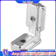 In stoick-10 Pcs Angle Bracket Heavy Duty T-Slot Angle Connector L-Shaped Aluminum Profile Inner Ang