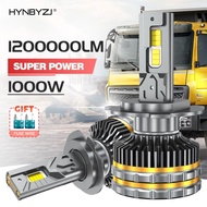 HYNBYZJ Power Supply 24V LED Truck Headlight H7 LED Canbus H1 H3 H4 H11 9005 HB3 9006 HB4 Truck Lorr