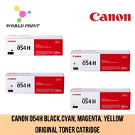 CANON 054H BLACK/CYAN/YELLOW/MAGENTA TONER