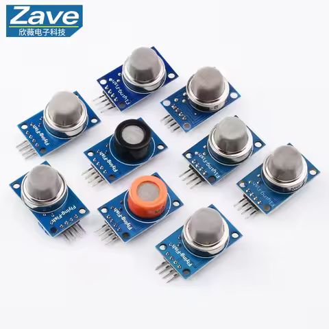 MQ2 MQ3 MQ4 MQ5 MQ-6 MQ-7 MQ-8 MQ-9 MQ-135 MQ-2 Detection Smoke Methane Iiquefied Gas Sensor Module 