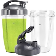24 oz Blender Cups Replacement for NutriBullet Pro 900w/600w Series, Replacement Parts for NutriBull