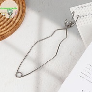 Strongaroetrtr 25.5CM Stainless Steel Crucible Tong Crucible Clamp Crucible Pliers White Gold Bowl M