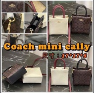 Coach mini cally托特包