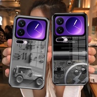 For Xiaomi mi 17 Pro Max Case Mi17 Pro Tempered Glass Back Cover For Xiaomi mi 17Pro Max Glass Case 