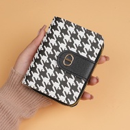 coin purse coin pouch wallet with coin pouch Luxury Small Wallet with Multiple Card Slots - Houndsto