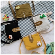 READY STOCK Casual belt decoration one shoulder woman canvas kanvas women bag 2020  bag beg wanita