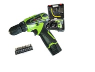 RYU By Tekiro Mesin Bor Cas Cordless 12 Volt RCD12V-1 2Pcs Baterai Free Iwa Adaptor Bor Flexible Bor