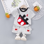 1-5 years | T-shirt + Pants (1 set) Boys Baby Kids Clothes Baby T-shirt O