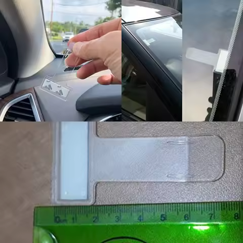 Car Parking Ticket Clip Carbon Fiber for Haval 9 M4 C30 C50 C20r H2 H3 H5 H6 H8 Saab 9-3 9-5 900 900