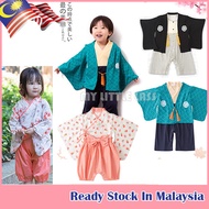 MYLITTLELASS Baby Toddler Japanese Kimino For Boy Girl Flower Halloween Outfits Yukata Traditional W