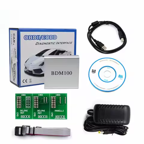 BDM100 V1255 Professional ECU Flasher Chip Tuning Programmer Interface BDM 100 ECU Flasher Code Read