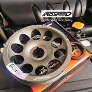 Mitsubishi Lancer GT Inspira Arospeed Lightened Crank Pulley