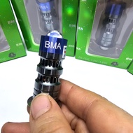 Đèn pha led bi cầu Mini BMA chân M5 cos vàng pha trắng cos trắng pha trắng mẫu 2025