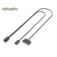 to ARGB Lighting Power Adapter Cable Computer ARGB Controller  to ARGB Reset Power Cable PC Manual R