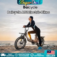 Baicycle A02 Electric Bikes for Adults with 1500W Peak Motor 20" Fat Tire E Bike with 28 MPH 90 Mile