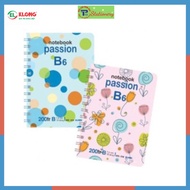 XO Horizontal and vertical double spring-lined notebook 200 pages KLONG B6 200 pages 70/76; MS: 938,