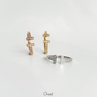 Tina 14k ring. (แหวนสแตนเลส สวยทน โดนน้ำหอม เจลล้างมือได้ ไม่ลอก)