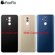 Back Glass Battery Cover Replacement For Huawei Mate 20 Lite Rear Housing Panel Case With Camera Lens+Adhesive Tape SNE-LX1 SNE-LX2 SNE-LX3