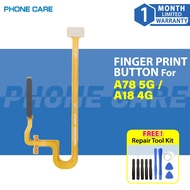 PhoneCare Fingerprint Cable For OPPO A78 5G CPH2483 / OPPO A18 4G CPH2591, | Finger Button Ribbon