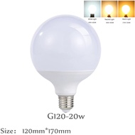 OU BANG Bóng Đèn Màu Sữa G70 G80 G95 G120 G150 Mới 2022 Bóng Đèn LED E27 Bóng Tròn AC 220V Đèn LED T