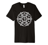 Beautiful Flower Mandala Mantra OM Mani Graphic T-Shirt