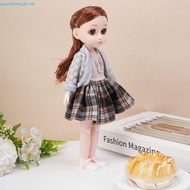 SEVENHOME3E Princess Dress Up BJD Dolls, Long Hair with Wig Make Up 30cm Bjd Doll with Clothes, Attr