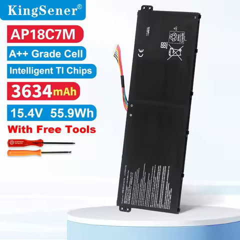KingSener AP18C7M Laptop Battery For Acer Swift 5 SF514-54G SP513-54N SF313-52 Series 4ICP5/57/79 15