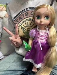 new Disney Animations Collection 40cm Princess Doll Anime Figure Salon Doll Toy Snow White Elsa Merm