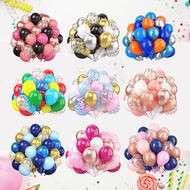 Assorted Colorful Balloons For Party Decor  For Kids Adult18 30 40 50 60th Birthday Wedding Souvenir