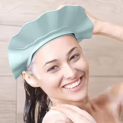 Baby Hair Washing Hat, Baby Adjustable Shower Cap, Bath Visor For Toddler, Splash-Proof Adjustable S