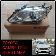 TOYOTA CAMRY ACV50 2012-2014 HEAD LAMP HEAD LIGHT