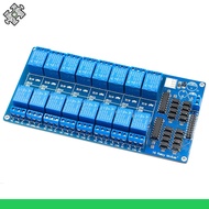 ENGLAB 5V 12V 24V Relay Control Board, 16 Channels Relay Module, Arduino Relay