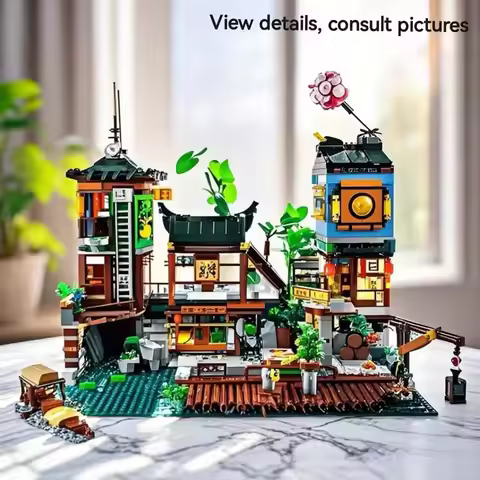 3553PCS 70657 06083 Compatible NINJA City Docks Building Blocks Bricks Model Birthday Toys Gifts