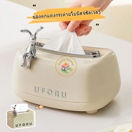 3 Days Delivery Tissue Box Metal White Creative Simple Home Decoration