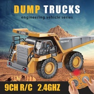 New Mixer Molen Excavator Remote Control 2.4Ghz 9ch Boys Toys Kids Push Bike Toys