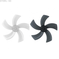 AS Material 16 Inch Fan Blade Replacement Part with Nut Cover for Household Use