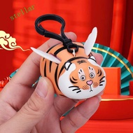 STELLARTECH Flying Tiger with Wings Keychain, Flying Tiger Cartoon Model Flying Tiger Keyring, Bag B