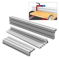 Multi-track Aluminium Profile Fence,T Track Slot Sliding Bracket DIY T Slot Jig Miter Track for Wood