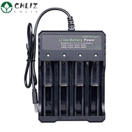 CHLIZ 18650 Battery Charger 16340 10440 USB LED Smart Charging