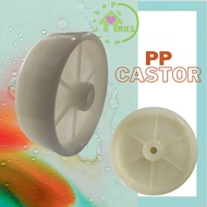 4" replacement PP castors / 100mm PP wheel / wheel for DIY trolley / PP Castor / Replacement wheel 4