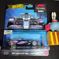 HOT WHEELS BWT ALPHINE F1 TEAM A524 (10) FORMULA SERIES 1 2024