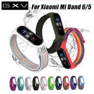 Nylon Loop Wrist Strap For Xiaomi Mi Band 6/5 Bracelet Lightweight Breathable Straps for Mi Band 6/5