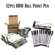 1BOX HBW BALL POINT PEN / 12PCS BALLPEN / BALLPEN
